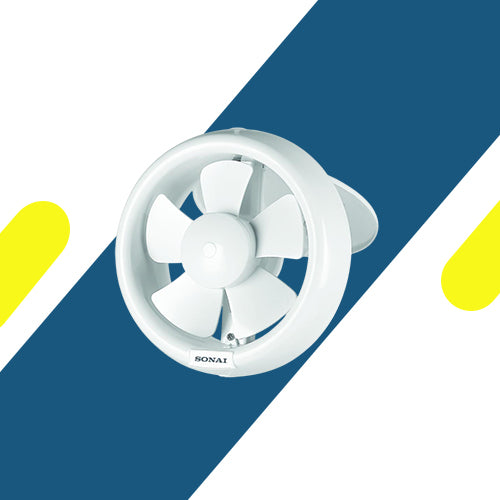 شفاط 20 سم سوناي دائري - 12 وات