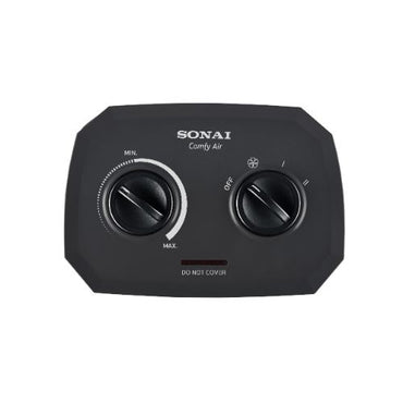 دفاية مروحة سوناي كومفي إير - 1000/2000 وات - أسود - موديل - MAR-909