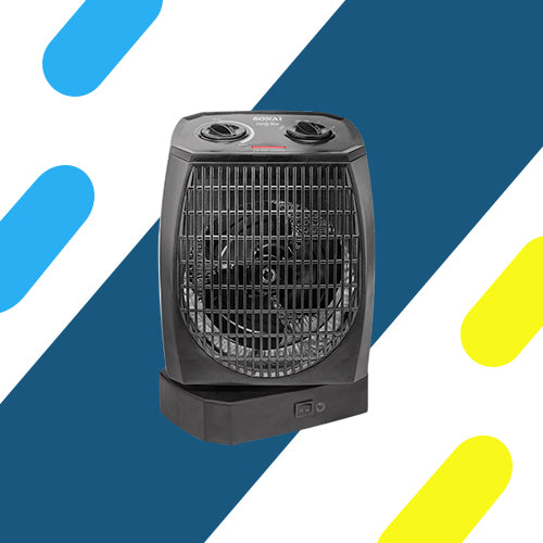 دفاية مروحة سوناي كومفي بلو - 1000/2000 وات - أسود