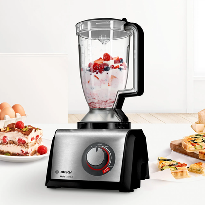 محضر طعام بوش (BOSCH) مالتي تالنت 8 بقوة 1250 وات – سعة 3.9 لتر – أكثر من 50 وظيفة – موديل MC812M844