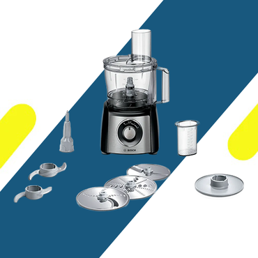 محضر طعام بوش – 800 وات – وعاء 2.3 لتر – أسود/ستانلس موديل - MCM3421M