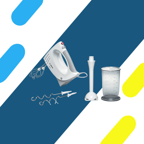 مضرب يدوي بوش – 450 وات – 5 سرعات + تربو – موديل MFQ3540