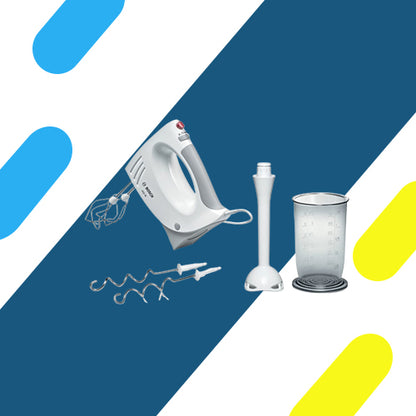 مضرب يدوي بوش – 450 وات – 5 سرعات + تربو – موديل MFQ3540