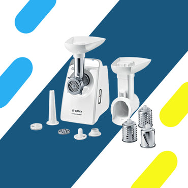 مفرمة لحم بوش – 1500 واط – أبيض – موديل - MFW3540W