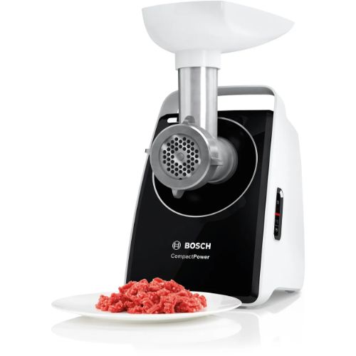 مفرمة لحوم بوش كومبكت باور – 1800 واط – أبيض وأسود – موديل - MFW3850B