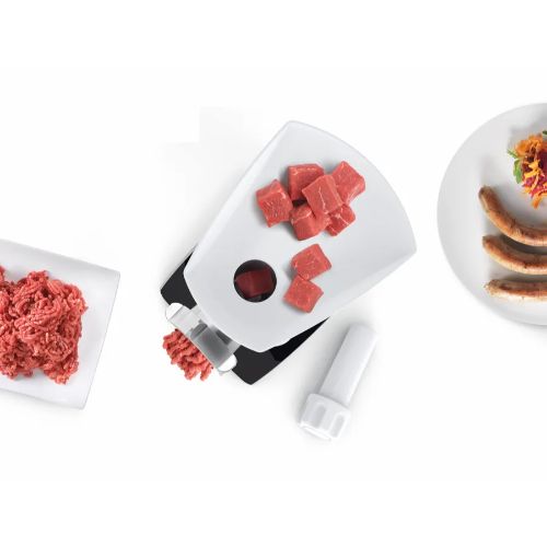 مفرمة لحم بوش سيريس 4 – 2000 واط – أبيض وأسود – موديل - MFW3X10B