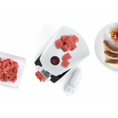 مفرمة لحم بوش سيريس 4 – 2000 واط – أبيض وأسود – موديل - MFW3X10B