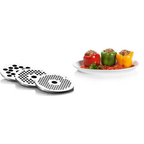 مفرمة لحم بوش سيريس 4 – 2000 واط – أبيض وأسود – موديل - MFW3X10B