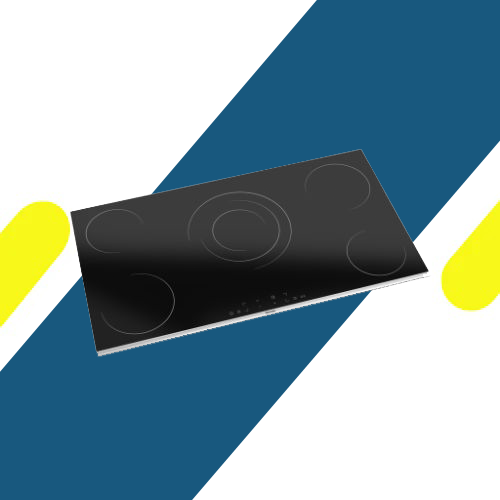 مسطح بلت إن كهرباء فيماس – 90 سم – 5 مناطق طهي – زجاج سيراميك أسود – 9 مستويات حرارة موديل - MS293