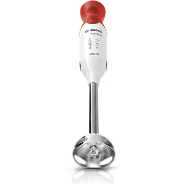 هاند بلندر بوش ارجو ميكس – 450 وات – أبيض/أحمر – موديل - MSM64110