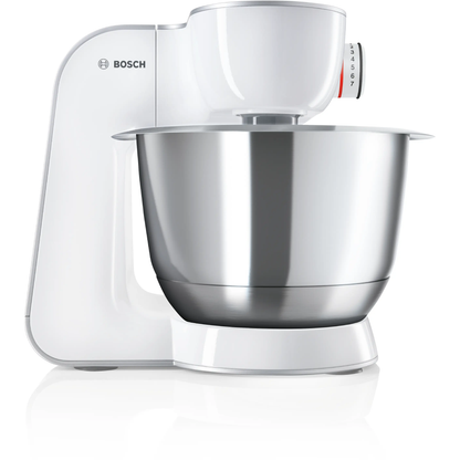 عجانة ومحضرة طعام بوش (Bosch) سيريس 4 MUM5 قوة 1000 واط، وعاء ستانلس 3.9 لتر، 7 سرعات – موديل MUM58258
