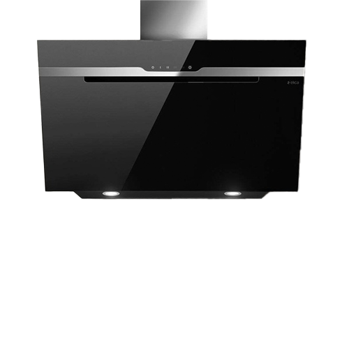 شفاط مطبخ اليكا  – 90 سم – قوة شفط 900 م³/ساعة – تحكم باللمس –  أسود - موديل MAJESTIC
