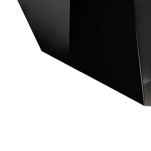 شفاط مطبخ اليكا  – 90 سم – قوة شفط 900 م³/ساعة – تحكم باللمس –  أسود - موديل MAJESTIC