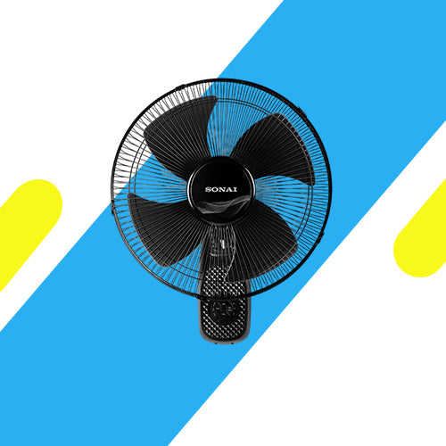 مروحة حائط 16 بوصة سوناي بالريموت - 60 وات