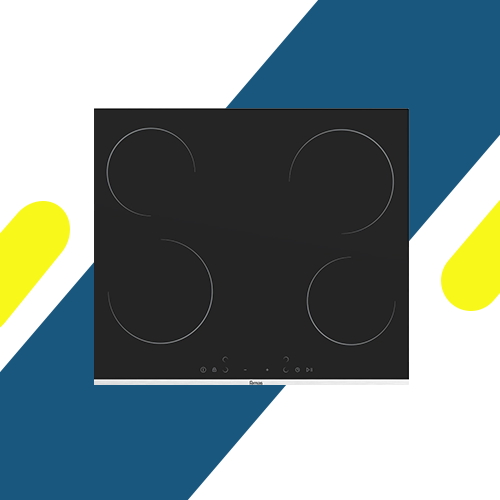 مسطح بلت إن كهرباء سيراميك فيماس – 4 عيون – 60 سم – أسود – فريم استانلس – موديل – MS261