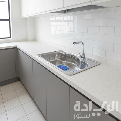 حوض مطبخ استانليس ماركة بيورتي الكوري مقاس - 85*51 سم - موديل - DJIS 850 PF