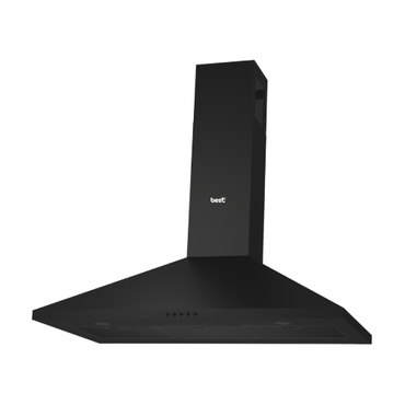 بيست اير شفاط مطبخ هرمى أسود - 90 سم - قوة شفط 1000م³/الساعة - 1 موتور - موديل - NETRO 90CM black