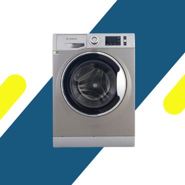 غسالة ملابس اريستون (Ariston) فول أوتوماتيك 9 كيلو إنفرتر – فضي – بخار 1400 لفة NLM11 946 SC A EX