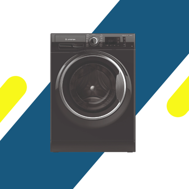غسالة ملابس اريستون (Ariston) 8 كجم إنفرتر بالبخار – أسود – NM11 823 BS EG