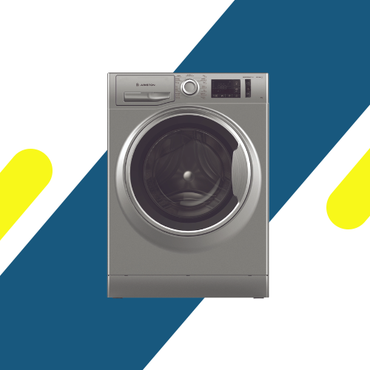 غسالة ملابس اريستون (Ariston) 8 كجم إنفرتر بالبخار – فضي – NM11 823 SS EG