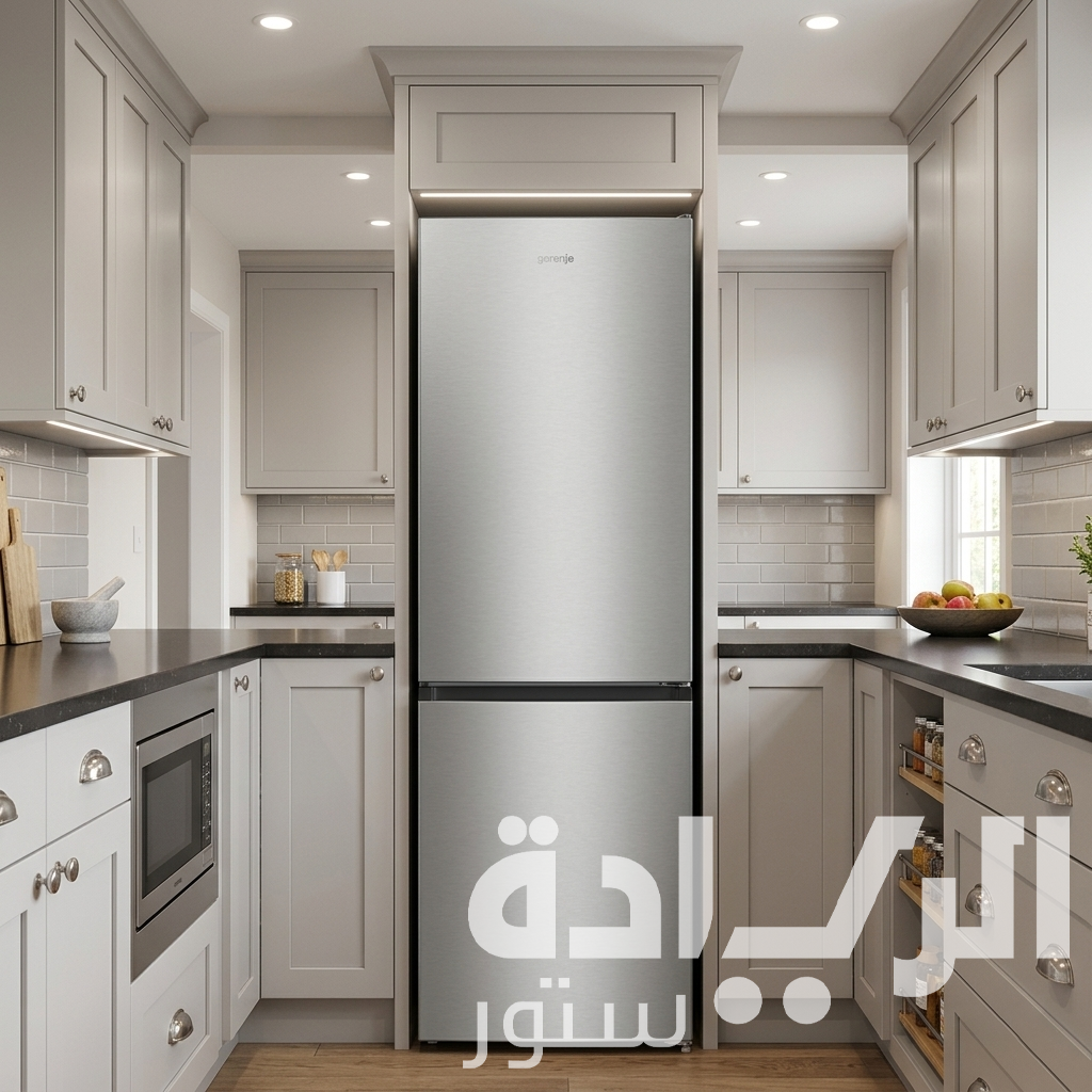 ثلاجة/فريزر جورينيا - 300 لتر - 60 سم نو فروست ستانلس ستيل – موديل - NRKE62XL