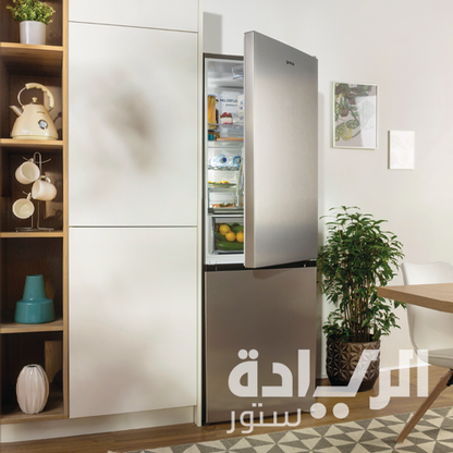 ثلاجة/فريزر جورينيا 60 سم نو فروست ستانلس ستيل – موديل - NRKE62XL