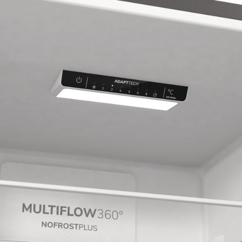 ثلاجة/فريزر جورينيا 60 سم نو فروست ستانلس ستيل – موديل - NRKE62XL