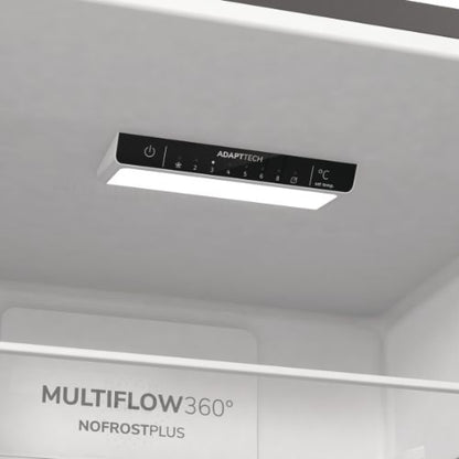 ثلاجة/فريزر جورينيا 60 سم نو فروست ستانلس ستيل – موديل - NRKE62XL