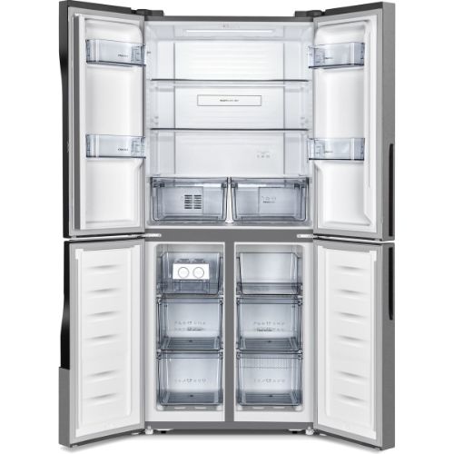 ثلاجة جورينيا – 4 أبواب – 394 لتر – كريسب زون – تبريد متعدد – إضاءة LED - موديل - NRM8181MX