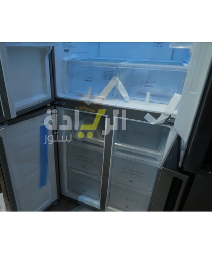 ثلاجة جورينيا – 4 أبواب – 394 لتر صافي – كريسب زون – تبريد متعدد – إضاءة LED - موديل - NRM8181MX