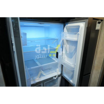 ثلاجة جورينيا – 4 أبواب – 394 لتر صافي – كريسب زون – تبريد متعدد – إضاءة LED - موديل - NRM8181MX