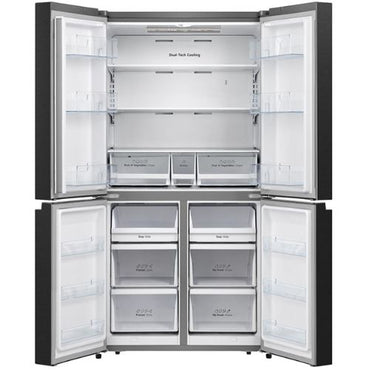 ثلاجة جورينيا 4 أبواب 90 سم – 609 لتر – إنفرتر – No Frost – موديل NRM9181SB