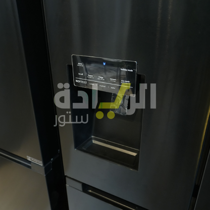 ثلاجة لون أسود - 565 لتر صافي - 90 سم من ماركة جورينيا - موديل - NRM9181SBI