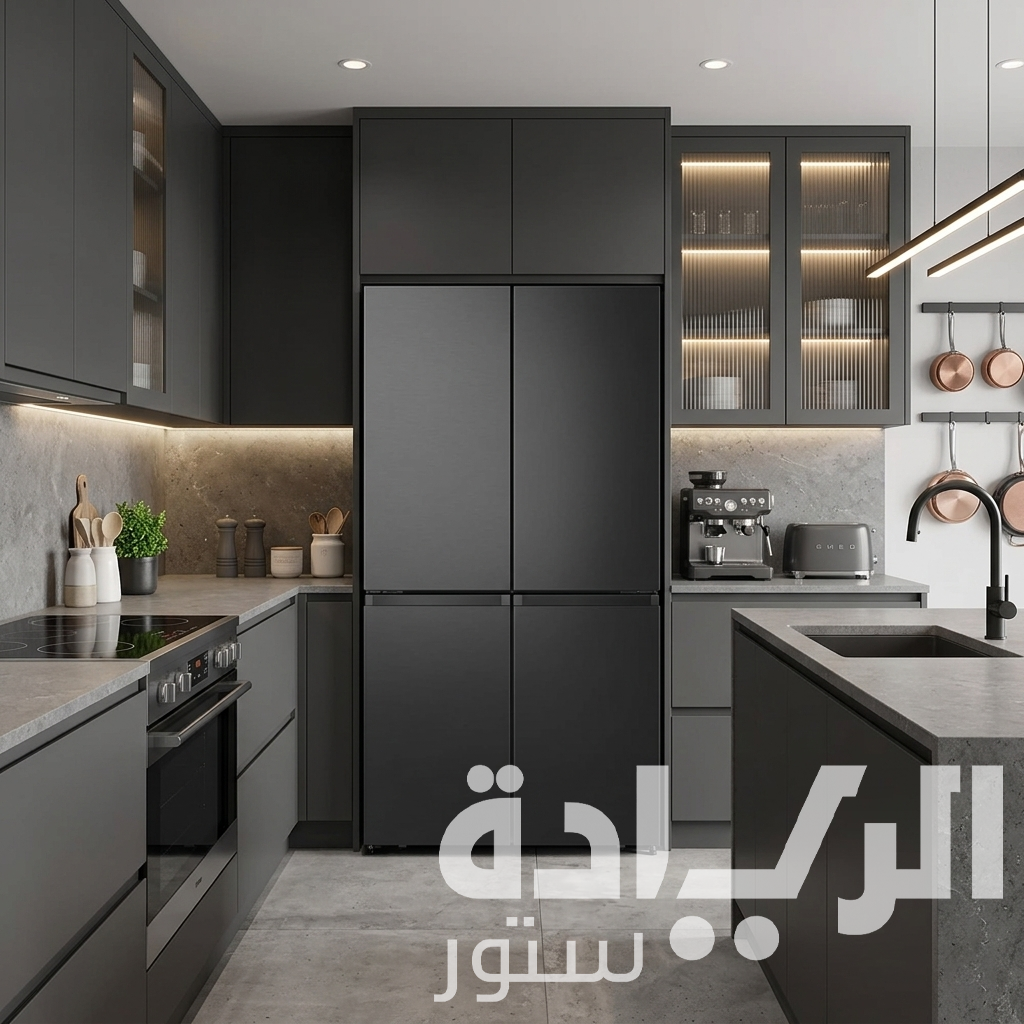 ثلاجة جورينيا 4 أبواب 90 سم – 609 لتر صافي – إنفرتر – No Frost – موديل NRM9181SB