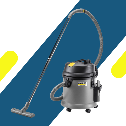 (Karcher) مكنسة كارشر NT 27/1 للشفط الجاف والرطب – سعة 27 لتر – قوة 1380 وات للأداء الشاق