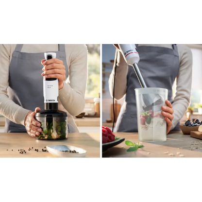 هاند بلندر بوش 800 وات مع 4 شفرات وملحقات متعددة – تصميم مريح  – موديل – MSM4W420