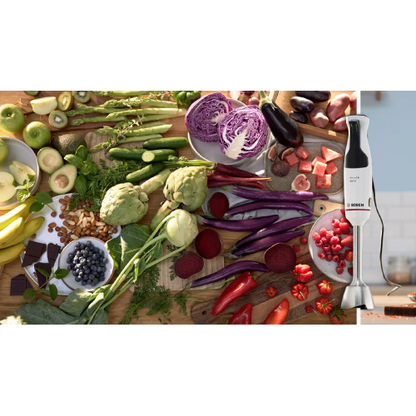 هاند بلندر بوش 800 وات مع 4 شفرات وملحقات متعددة – تصميم مريح  – موديل – MSM4W420