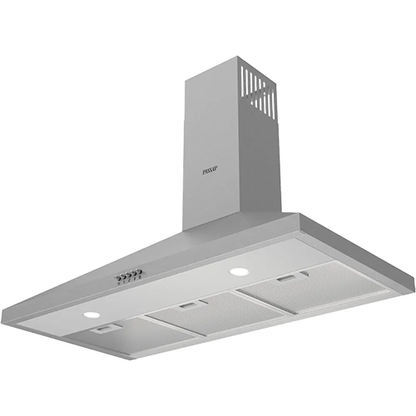 شفاط مطبخ بلت إن باساب ستانلس ستيل فضي – قوة شفط 650 م³/ساعة – مقاس 90 سم - موديل - D004-90-IX