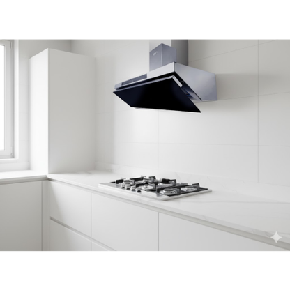 شفاط ديكوري بلت ان بيورتي ستانليس - 90 سم - قوة شفط 600 م3/س موديل GOLDEN Softo