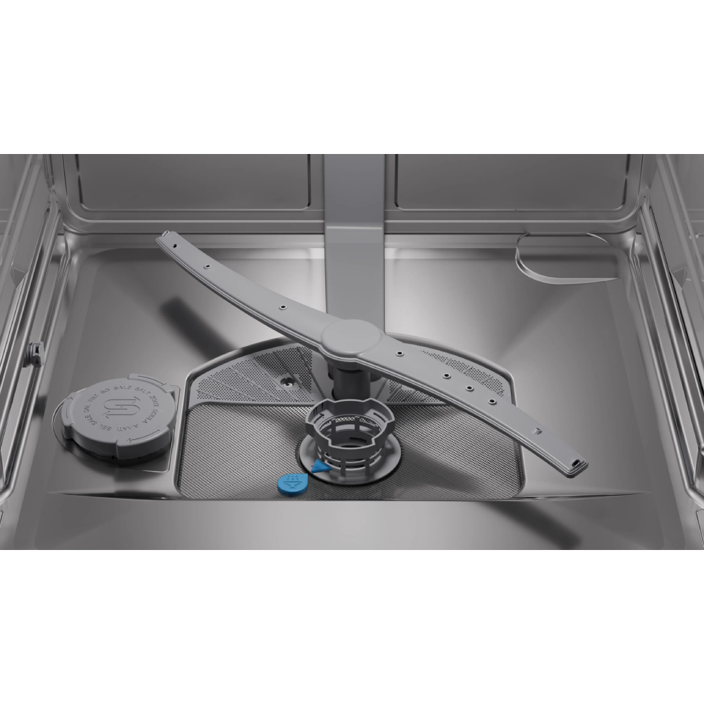 غسالة أطباق بوش (BOSCH) سيريس 6 مقاس 60 سم – 14 فرد – 6 برامج – إنترنت Home Connect – أسود مفرش – موديل SMP6EMC00V