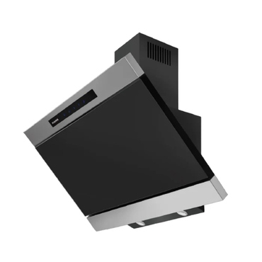 شفاط هانز بلت ان – 90 سم – أسود – قوة شفط 1000 م³/ساعة – 100 وات – تحكم باللمس – موديل DECORA 90