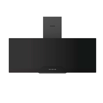 شفاط مطبخ ديكوري أوشن 90 سم - قوة شفط 450 م³/ساعة - أسود – موديل – ODCHR 94 BG CF