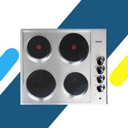 بوتاجاز كهربائي أوشن بلت إن 60 سم - 4 مناطق طهي – موديل – OEHF 64 I