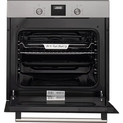 فرن بلت إن كهرباء أوشن 60 سم، سعة 60 لتر، باب زجاج أسود، شواية كهربائية - موديل - OEOF 68 I TC