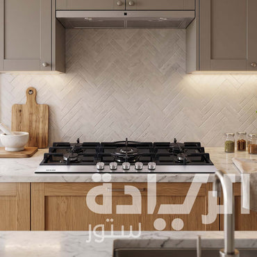 بوتاجاز بلت إن غاز أوشن 90 سم أسود زجاج 5 شعلة – موديل – OGGHF 95 NI PRO SV