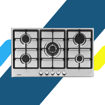 بوتاجاز بلت إن غاز أوشن 90 سم ستانلس ستيل – موديل – OGHF 95 I PRO SV