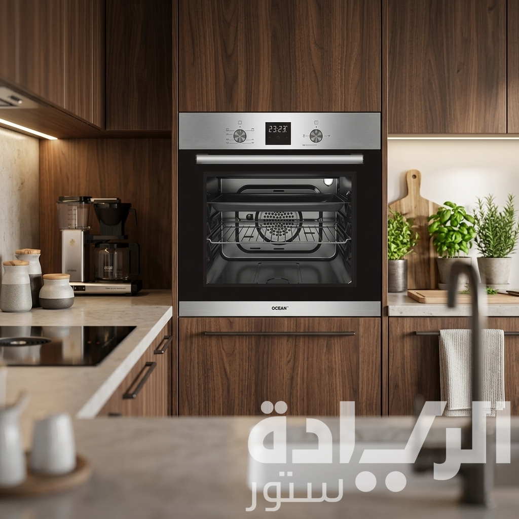 Ocean Built-in Gas Oven 60 cm Inox - Gas Grill - Touch Screen - Catalytic Cleaning - 54 Liter Capacity – Model – OGVOF 64 IRC TC