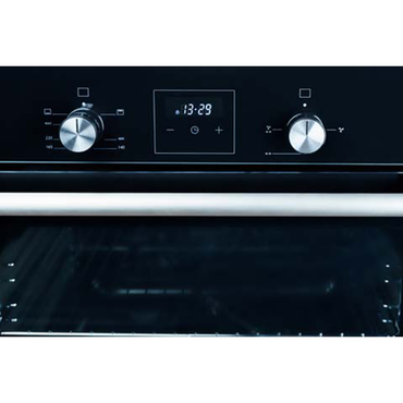 فرن غاز بلت إن أوشن 60 سم زجاج أسود – سعة 54 لتر، شواية غاز، شاشة تاتش ديجيتال، كاتاليتيك، موديل - OGVOF 64 NR C TC SV