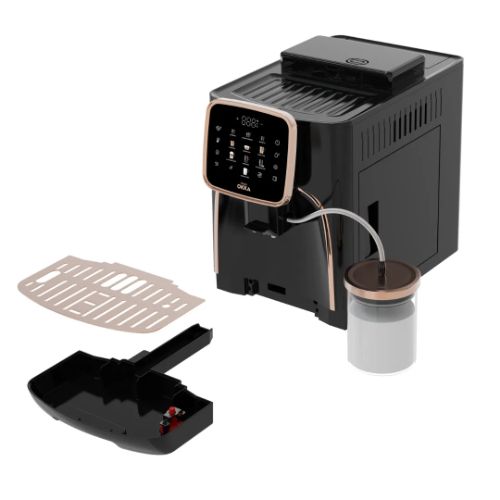 ماكينة أرزوم أوكا اسبريسو برو أم الأوتوماتيكية بالكامل –أسود نحاسي موديل – OK0028-04