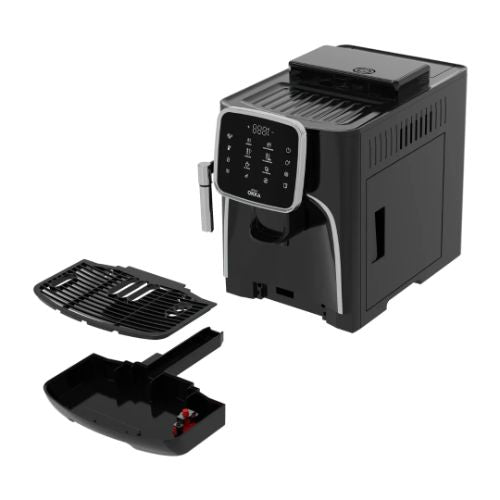 ماكينة أوكا إسبريسو برو أوتوماتيكية بالكامل من أرزوم – أسود/فضي – OK0030-05